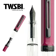 三文堂 TWSBI 鋼筆 / ECO / 李紅 & 黑鈦 / EF