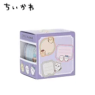 【日本正版授權】吉伊卡哇 盒裝捲軸貼紙 Chiikawa - 紫色款