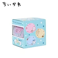 【日本正版授權】吉伊卡哇 盒裝捲軸貼紙 Chiikawa - 薄荷綠款