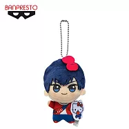 【日本正版授權】藍色監獄 x 三麗鷗 玩偶吊飾 Vol.1 娃娃/絨毛玩偶 - 潔世一x凱蒂貓