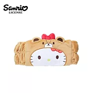 【日本正版授權】凱蒂貓 造型髮帶 寬版髮帶/洗臉髮帶/吸水髮帶 Hello Kitty - C款
