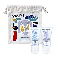 【Babycoccole】寶貝可可麗 寶寶旅行組(二合一洗髮沐浴露 清爽保濕乳液)
