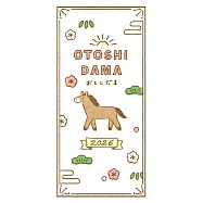 【日本Wa-Life】美濃和紙紅包袋(3枚入) ‧ 休閒風馬