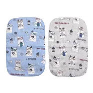 【Kusuguru Japan】日本眼鏡貓 2入組 多功能紗布巾 30X20cm - NEKOMARUKE貓丸款 -單一款式