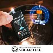 AQUMO CANDLE 日本製防災水滴燈.水光燈避難包 水點燈水蠟燭 防災停電 緊急照明燈 颱風地震 聚焦直射/單入