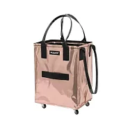 【HULKEN】浩肯包2.0 大型購物車 環保購物袋 折疊推車(小) 玫瑰金