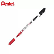 (盒裝12支)PENTEL 雙色簽字筆