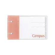 KOKUYO Campus 薄型2孔活頁夾A7-粉