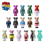 【日本正版授權】隨機1款 BE@RBRICK 庫柏力克熊 50代 盒玩 公仔/擺飾 積木熊 50周年限定