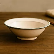 【日本野田】美濃燒|渆卷 陶瓷 淺缽碗17.5cm