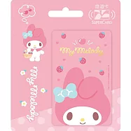 三麗鷗Supercard悠遊卡 大臉美樂蒂【受託代銷】