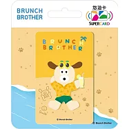 早午餐兄弟系列SuperCard悠遊卡 度假Puppy【受託代銷】