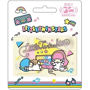 三麗鷗街頭音樂SUPERCARD悠遊卡 雙星仙子(透明)【受託代銷】