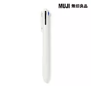【MUJI 無印良品】滑順按壓油性原子筆/3色/黑、紅、藍0.5mm+自動筆0.5mm