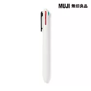 【MUJI 無印良品】滑順按壓油性原子筆/4色/黑、紅、藍、綠0.7mm