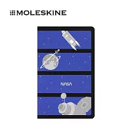 MOLESKINE NASA靈感限量 - L型夜光輕便型空白筆記本