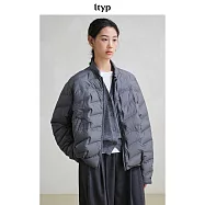 ltyp旅途原品 95白鵝絨輕暖零壓感羽絨服女2025秋冬新款羽絨外套 M L L 岩灰色
