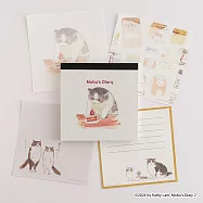 【日本Green Flash】Mobu&rsquo;s Diary第二彈 方形便條本 ‧ Cake