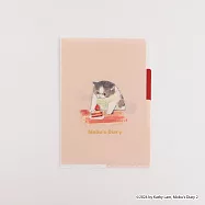 【日本Green Flash】Mobu&rsquo;s Diary第二彈 三層資料夾A5 ‧ Cake