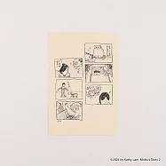 【日本Green Flash】Mobu&rsquo;s Diary第二彈 明信片 ‧ Comic