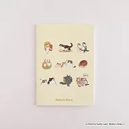 【日本Green Flash】Mobu&rsquo;s Diary第二彈 方眼筆記本A5 ‧ Mobu&rsquo;s Friend