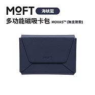 美國MOFT 多功能磁吸卡包 MOVAS&trade; (無支架款) 海峽藍