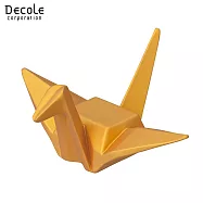 【DECOLE】concombre FUKU福MONO 開運富士山 摺紙鶴底座(金)