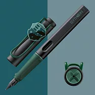LAMY SAFARI 狩獵者系列 限量 Harry Potter 鋼筆 史萊哲林 筆尖-F 綠