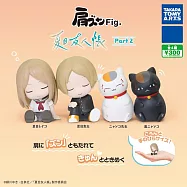 【日本正版授權】全套4款 夏目友人帳 倚肩公仔 P2 扭蛋/轉蛋 092930