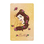 迪士尼公主 《貝兒髮花款》一卡通