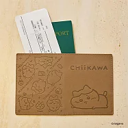 吉伊卡哇皮革護照套 小八貓