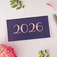 【conifer綠的事務】2026年48K輕巧月計畫組合 慢行