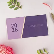 【conifer綠的事務】2026年48K輕巧月計畫組合 心念