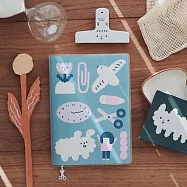 【右手超人】柔軟的時間/手帳/霧面書套