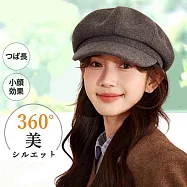 日本 BEAUTYJAPAN 羊毛混紡保暖貝雷帽 BJ2159 灰色
