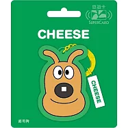 麵包超人supercard名牌造型悠遊卡 起士狗(裁型)【受託代銷】