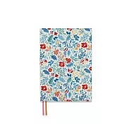 珠友 A5/25K花布可調式書衣 04淺底果實