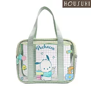 【HOUSUXI舒希】三麗鷗帕恰狗-兒童餐袋-A3(任選) 防潑水透明款