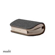 Moshi IonGo 5K Duo-C PD充電帶線行動電源 (雙 USB-C 充電線) 岩石黑