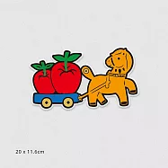 佳墨玻璃靜電貼-馬上平安