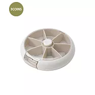 【日本3COINS】一鍵旋轉! 人氣夯物一周份量藥品收納管理盒