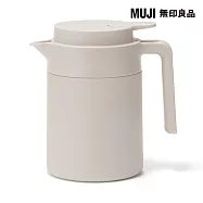 【MUJI 無印良品】方便清洗保溫保冷壺/灰米/0.8L1入