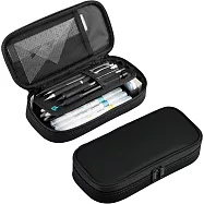 KOKUYO 波浪收納筆袋- 黑