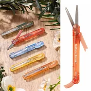 KOKUYO 草木悠游攜帶型剪刀- 紅