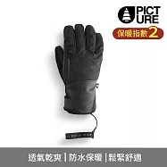 Picture 男防水滑雪手套 Madson Gloves/GT0177/S-XL S 黑