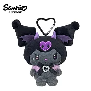 【日本正版授權】酷洛米 黑惡魔系列 玩偶吊飾 庫洛米/Kuromi
