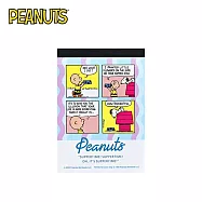 【日本正版授權】史努比 迷你便條本 日本製 2種圖樣 便條紙 Snoopy/PEANUTS - B款