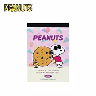 【日本正版授權】史努比 迷你便條本 日本製 2種圖樣 便條紙 Snoopy/PEANUTS - F款