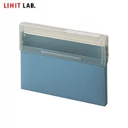LIHIT LAB A-2070 A5橫式薄型整理盒 石灰藍