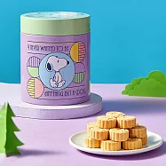 【英記餅家】史努比迷你什錦杏仁餅 鐵罐 120g